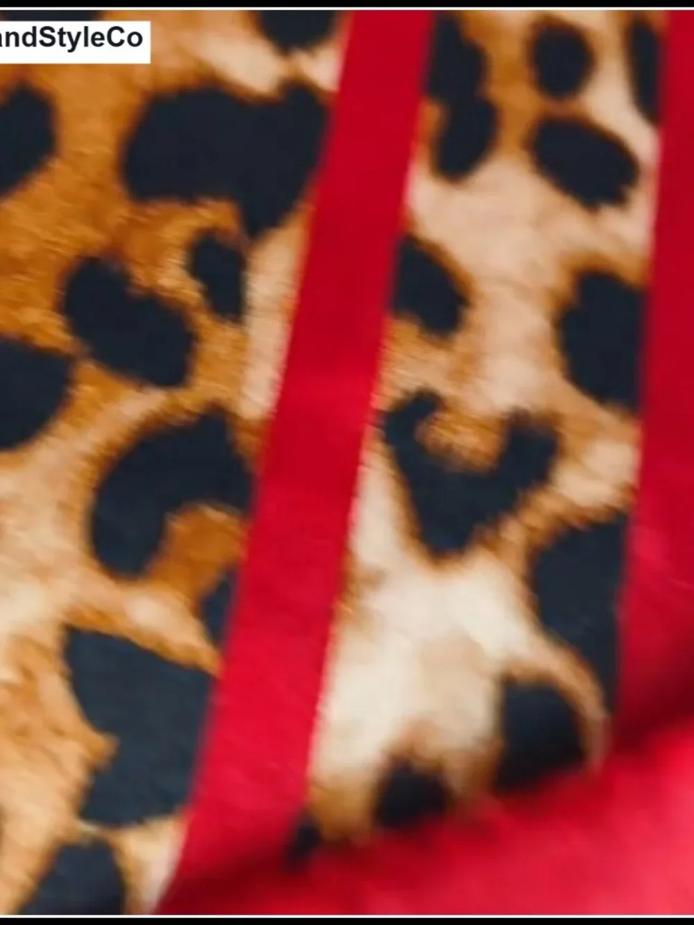 Silky Satin Square Head Scarf 35x35 Leopard Print Hair Neck Scarf for Women